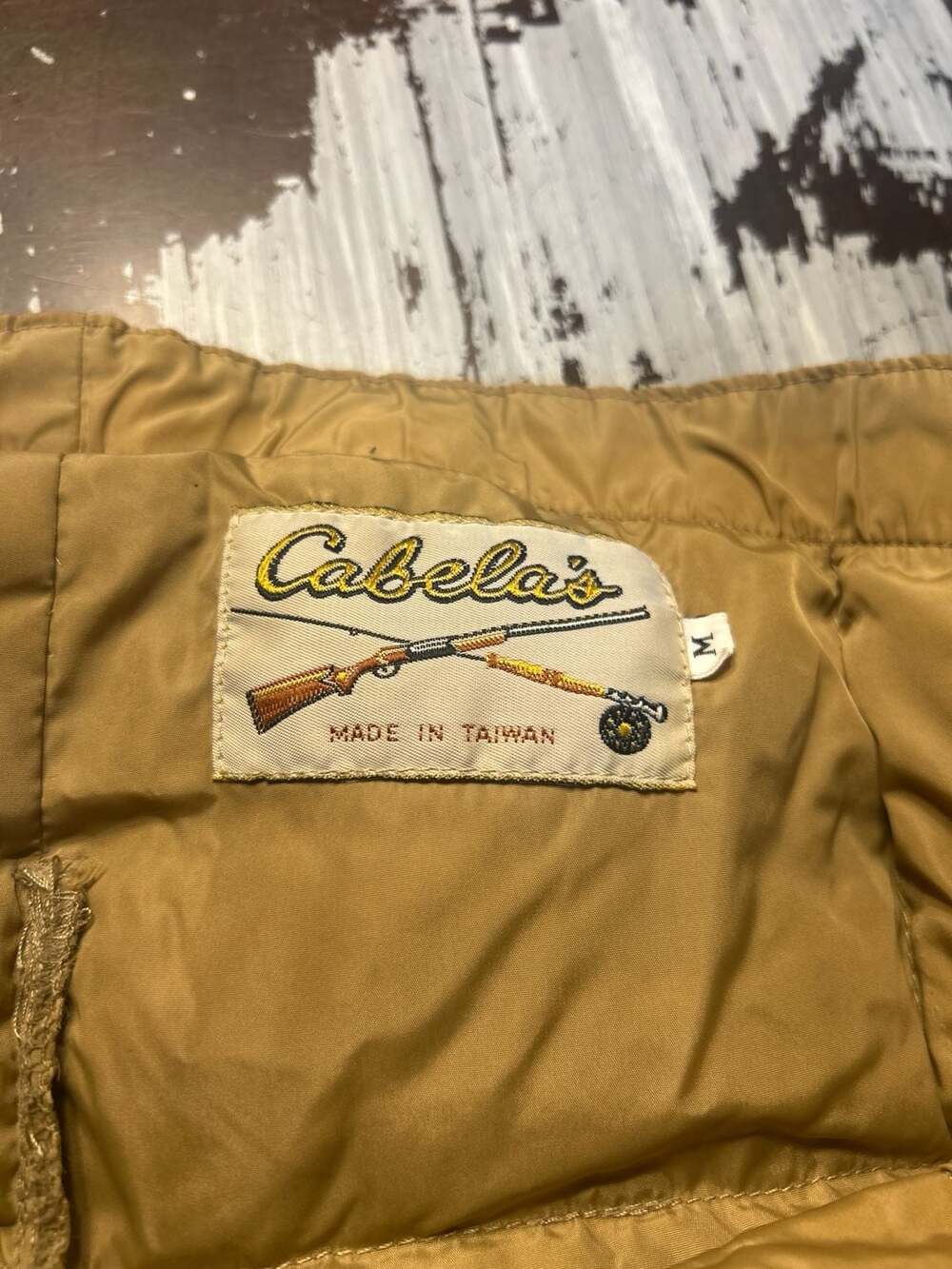 Vintage Cabela's Premier Northern Goose Down Quilted Puffer Pants - Picture 3 of 3